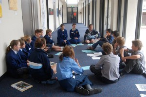 Students in a KidsView workshop.